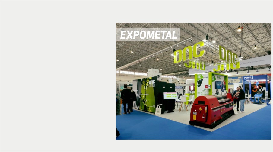 Obrigado pela sua visita ao nosso Stand na Feira Expometal!