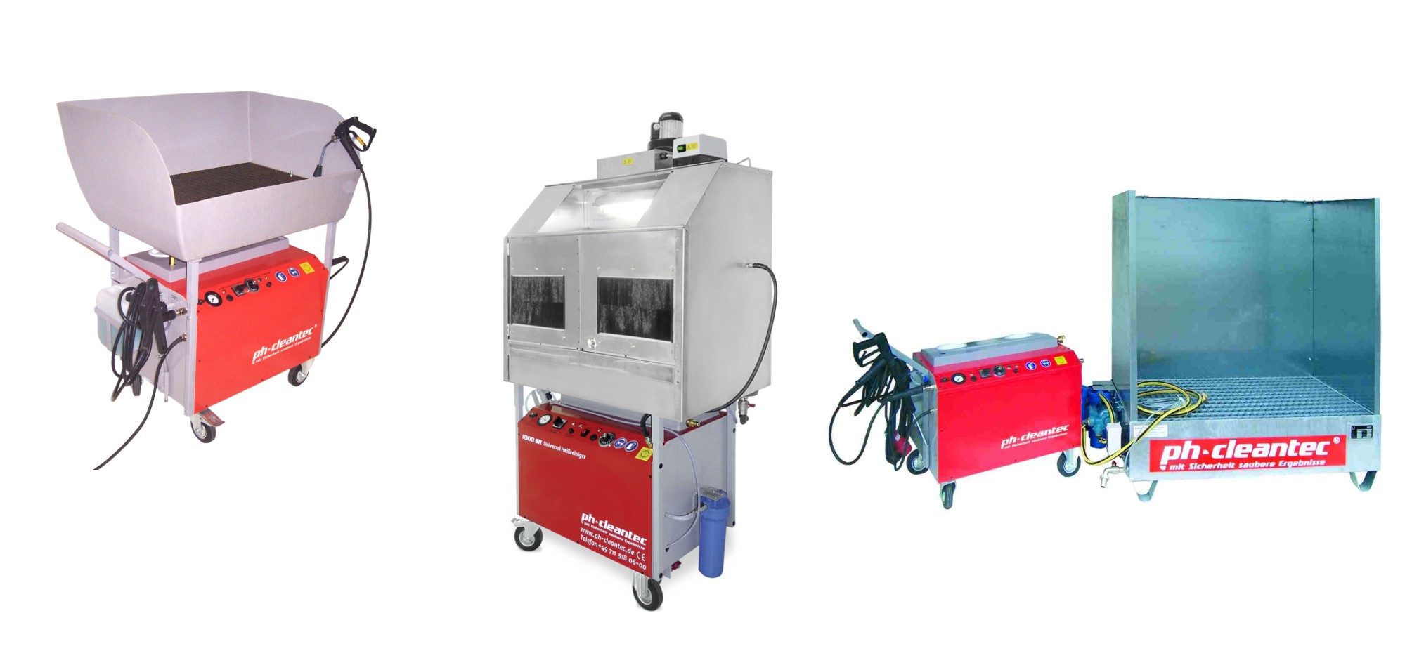 Gama de Máquinas Ph-Cleantec