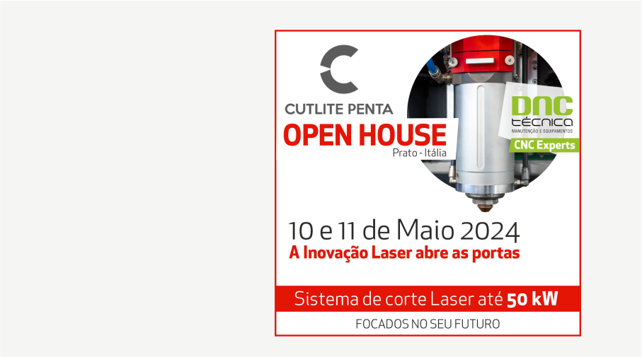 Open House CUTLITE PENTA! A Inovação Laser abre as portas!